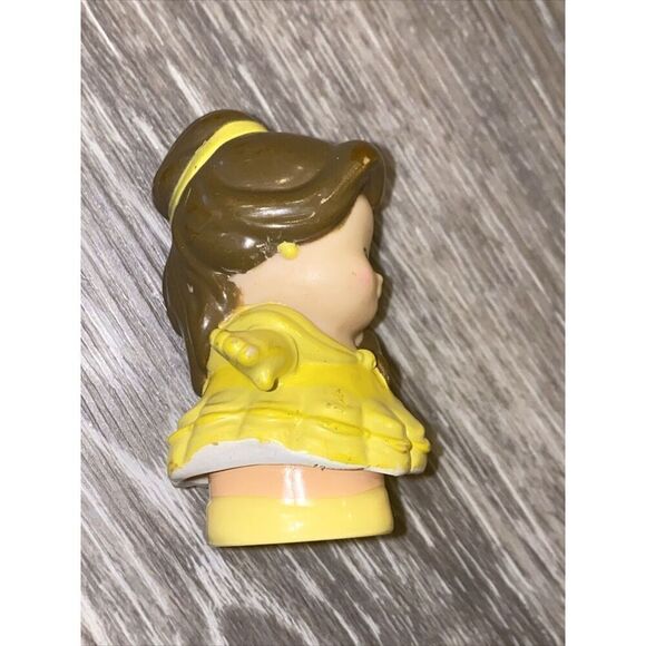 Fisher Price Little People Disney PRINCESS BELLE in Yellow Dress - Picture 4 of 4